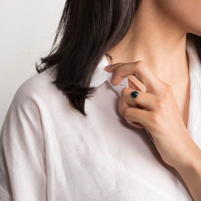 انگشتر طلا اوپال آنیا - تصویر 3