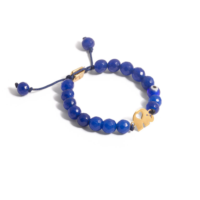 Elephant stone gold bracelet g