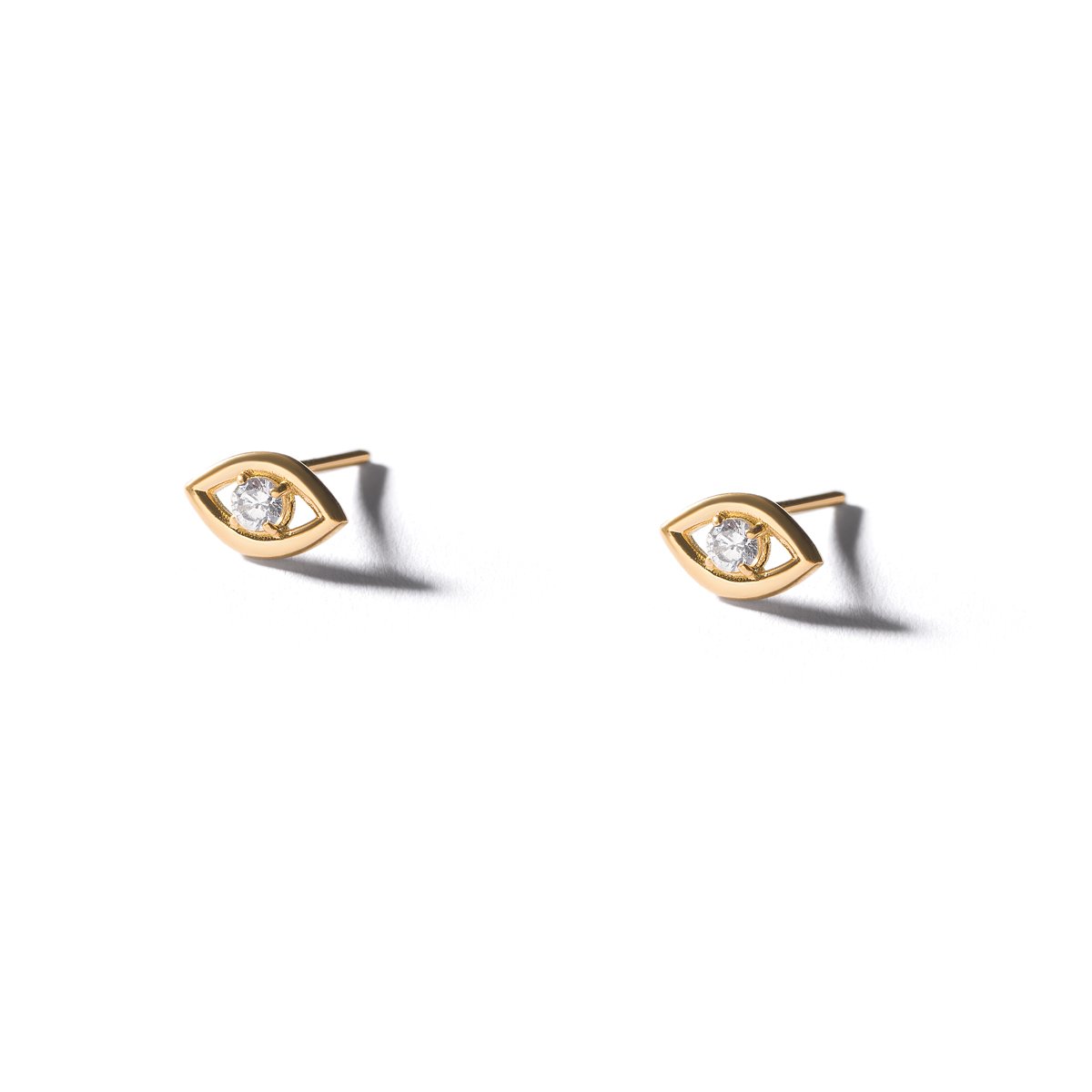 Eye gold earrings g