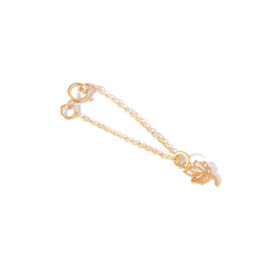 Gold leaf watch pendant g