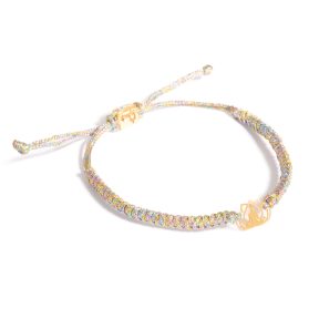 Gold yoga bracelet g