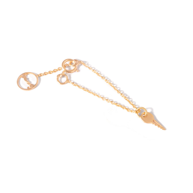 Key gold watch pendant g