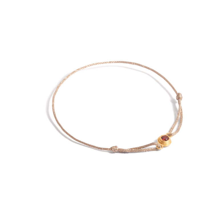 Mahek woven gold bracelet g