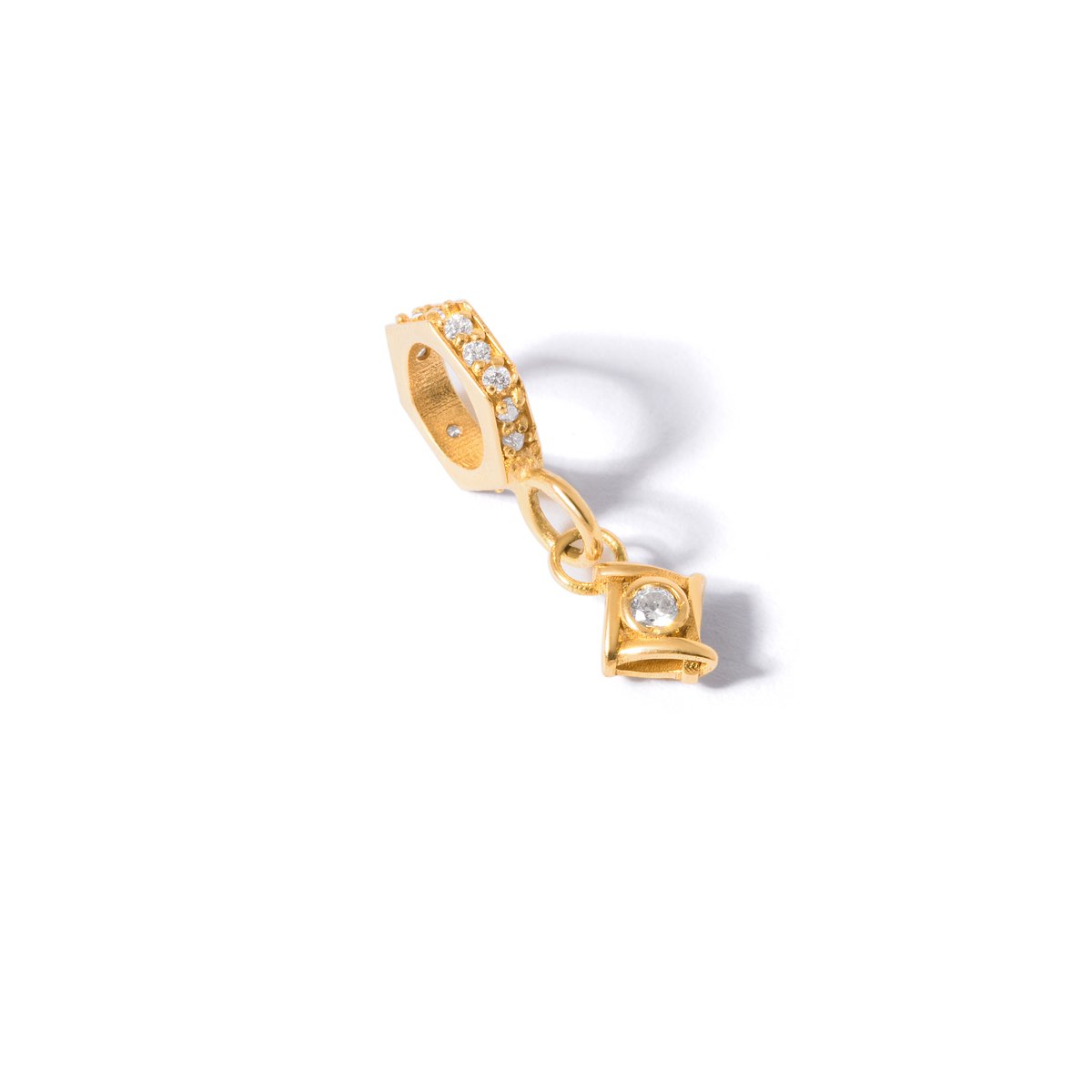 Pandora glory gold pendant g