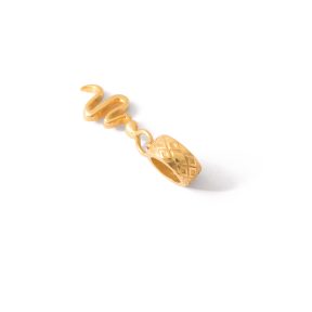 Pandora snake gold pendant g