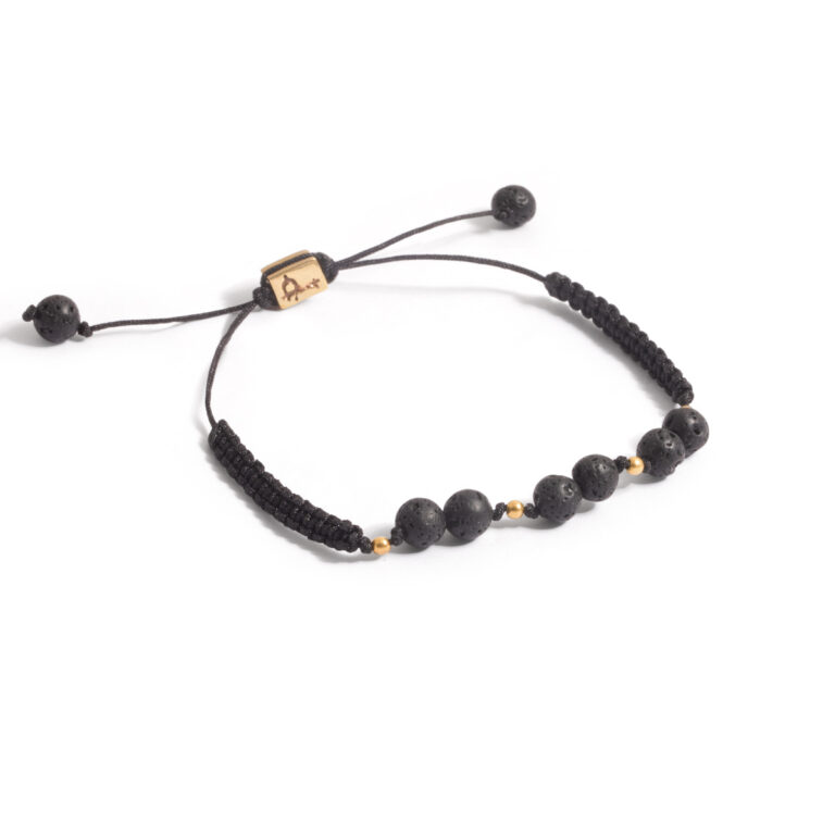 Snow globe texture gold bracelet g