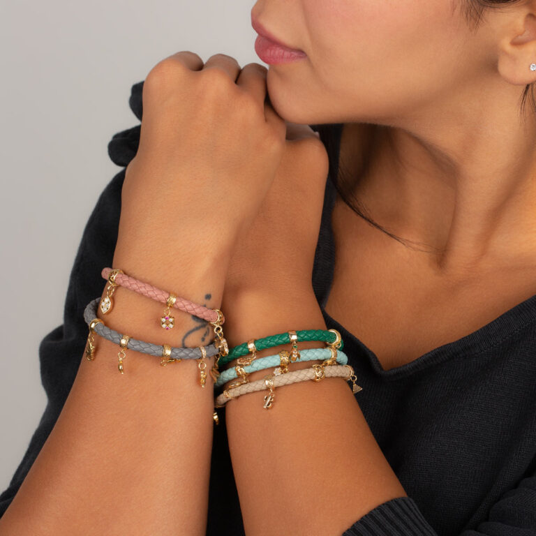 آویز پاندورا طلا کاکتوس - تصویر 5