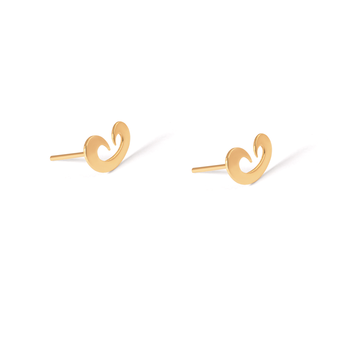 Butterfly gold earrings g