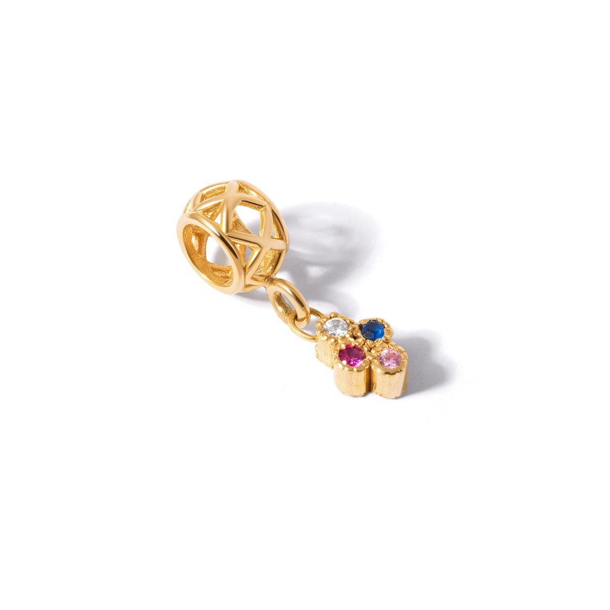 Pandora pendant gold Turan colorful g