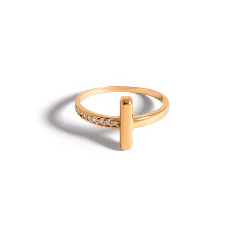 Satin gold ring G