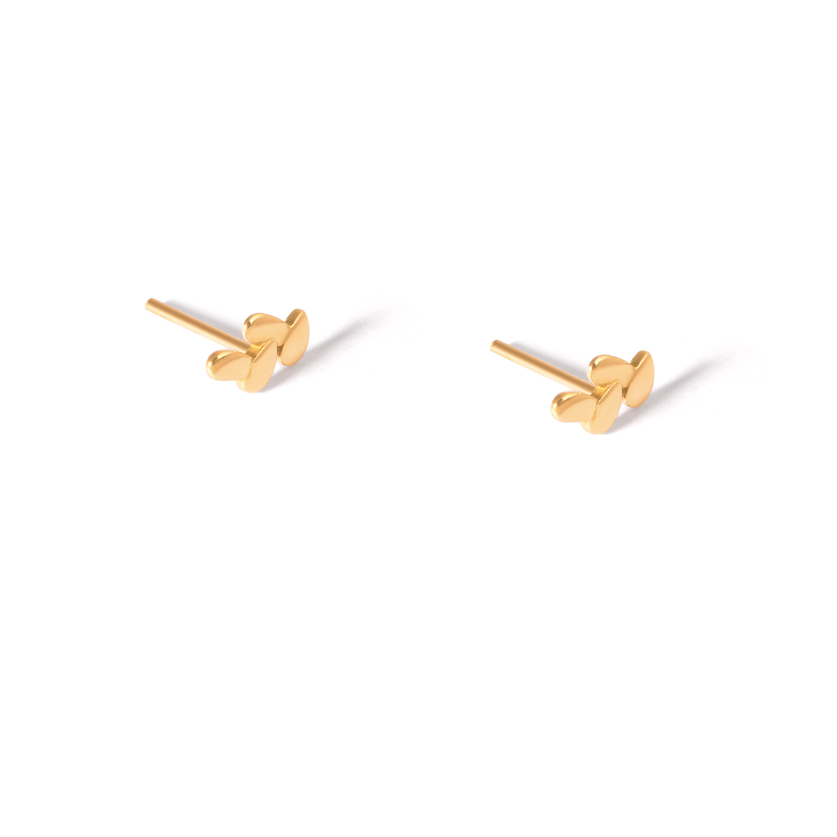 Wheat gold earrings g
