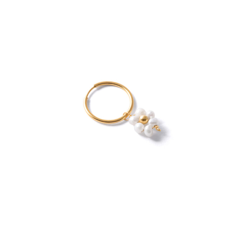 Arista gold single earring g