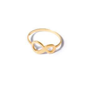 Gold ring number eight g
