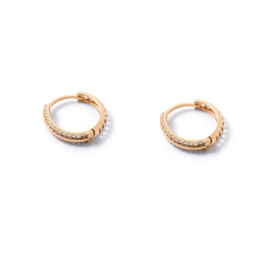 Negisa gold hoop earrings g