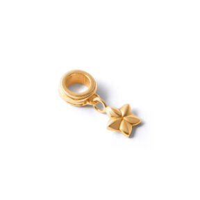 Pandora gold starfish pendant g