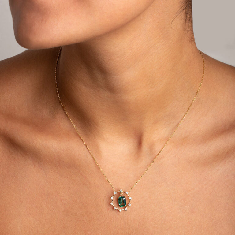 گردنبند طلا نورسا - تصویر 3