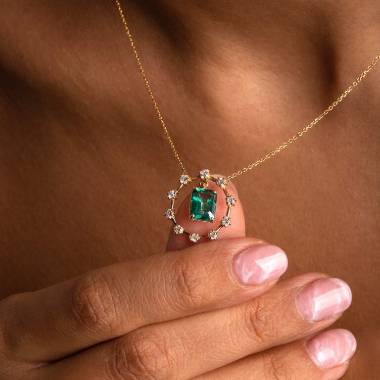 گردنبند طلا نورسا - تصویر 2