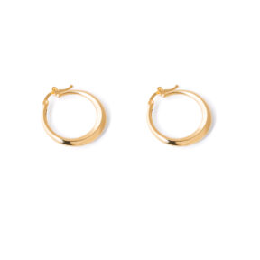 Arda small gold hoop earrings r