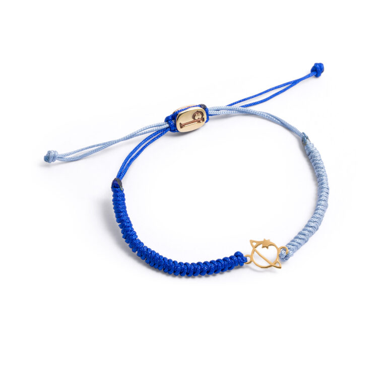 Galaxy woven gold bracelet g