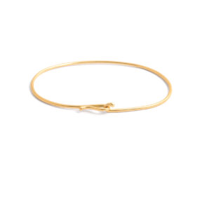 Knotted gold bracelet g
