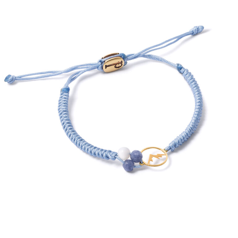 Mountain woven gold bracelet g