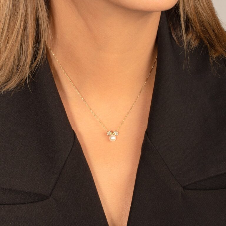 گردنبند طلا مینی ماوس - تصویر 3