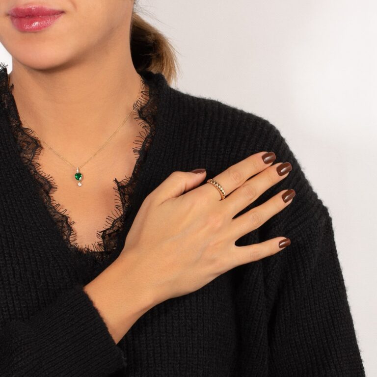 انگشتر طلا صدف - تصویر 7