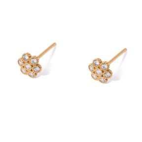 Amaryllis gold earrings g