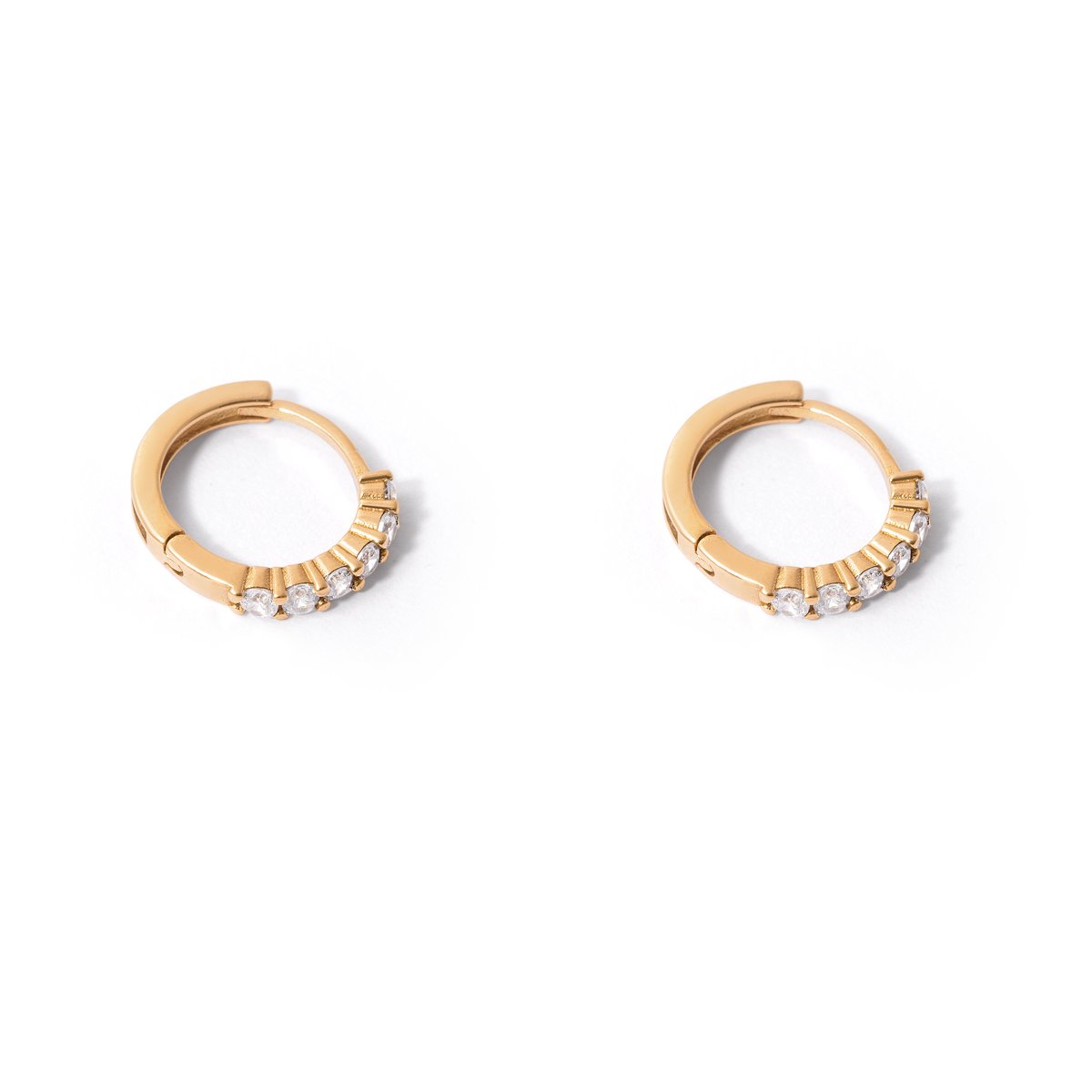 Anse gold hoop earrings g