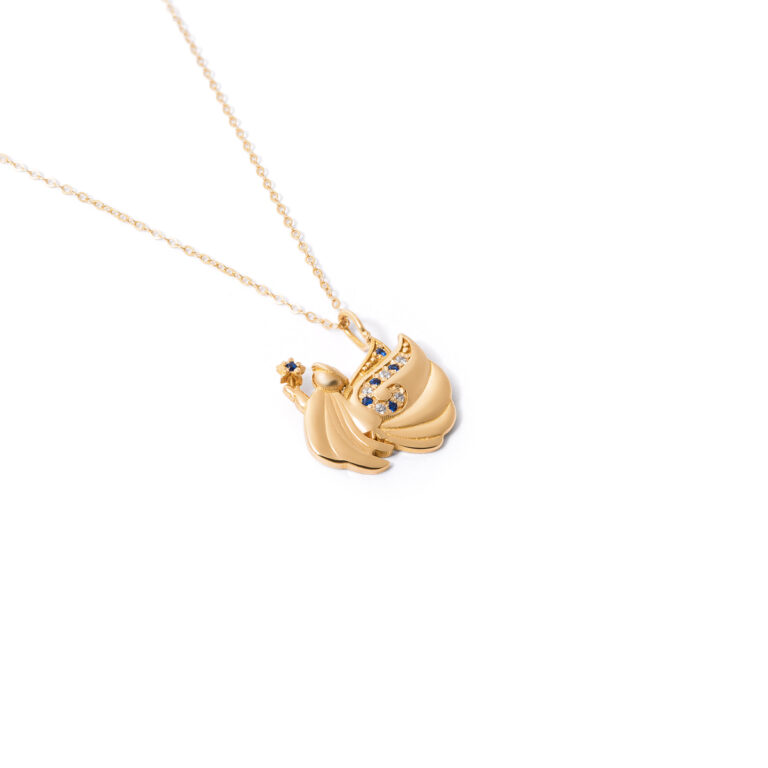 Arsine gold necklace g