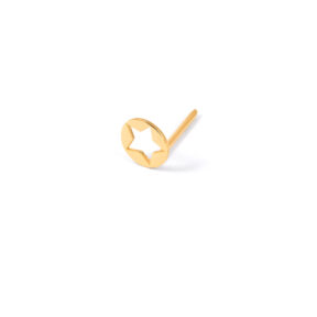 Astarantia star gold single earring G