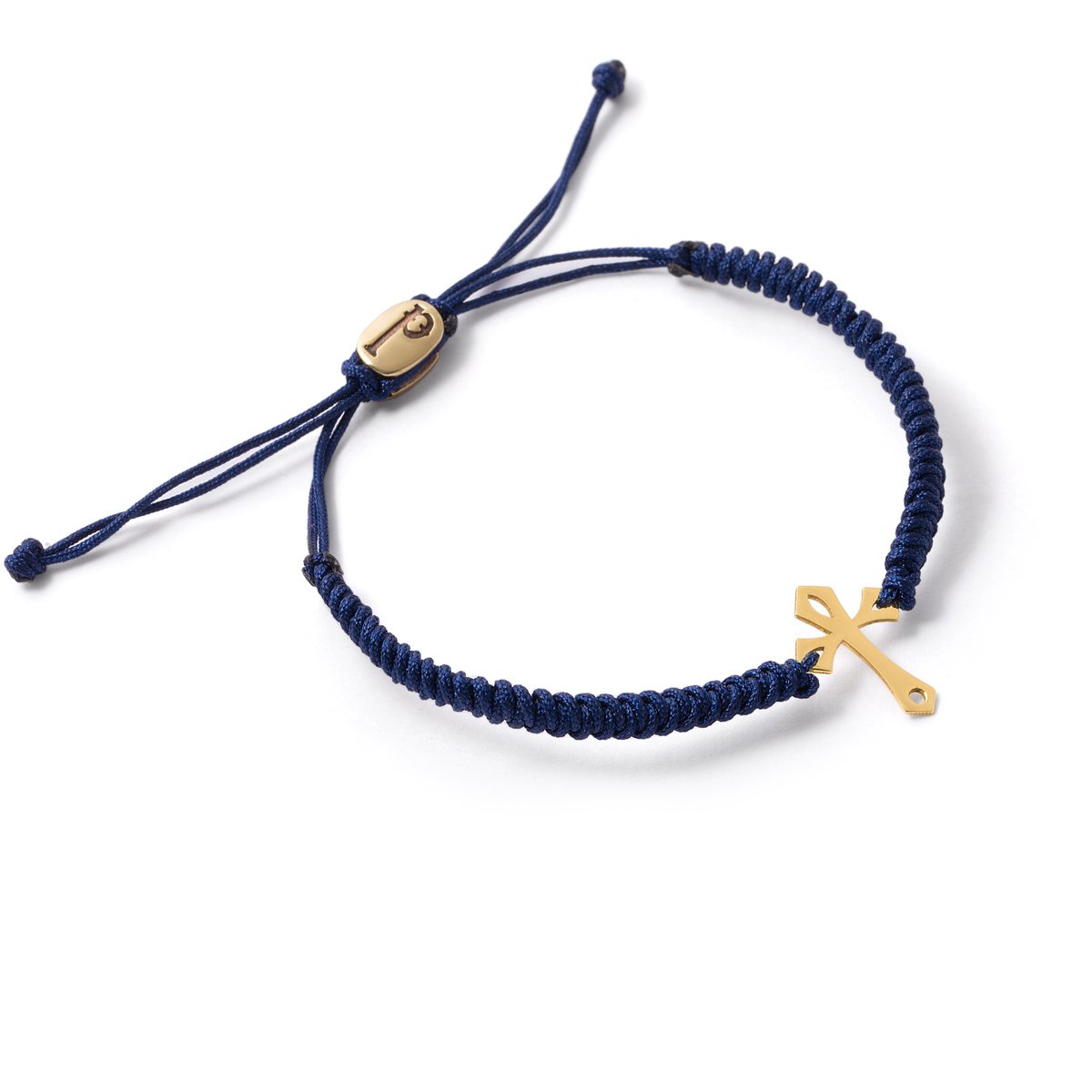 Cross woven gold bracelet g
