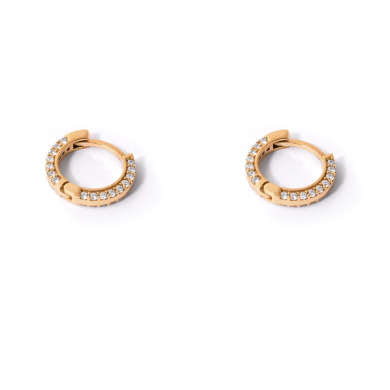 Donsa gold hoop earrings g