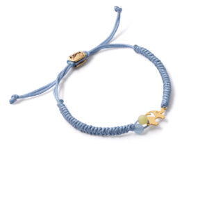 Elephant woven gold bracelet g
