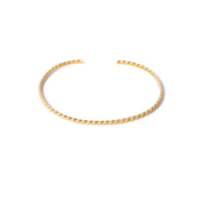 Lenya twist gold bracelet g