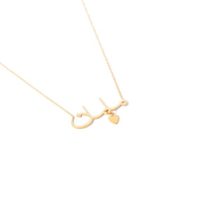 Mom gold necklace g