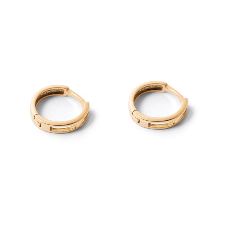 Parna gold hoop earrings g