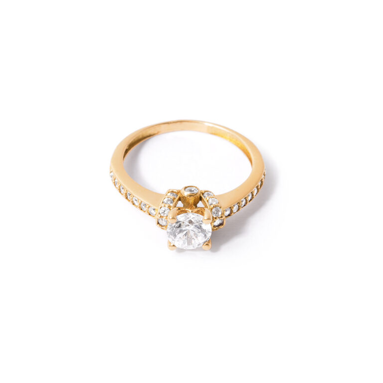 Princess gold ring g