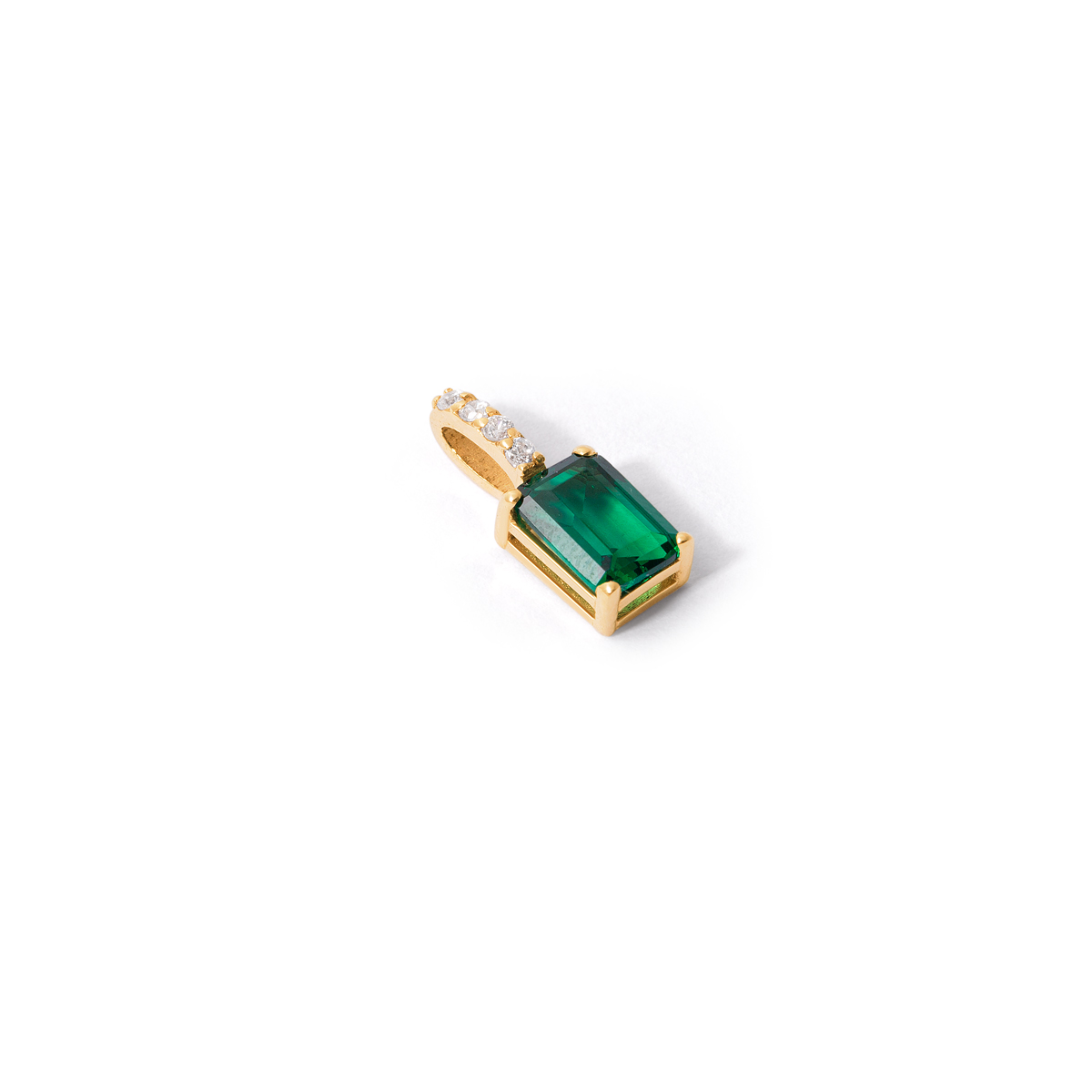 Rira green gold pendant g