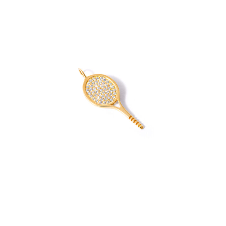 Tennis gold pendant G