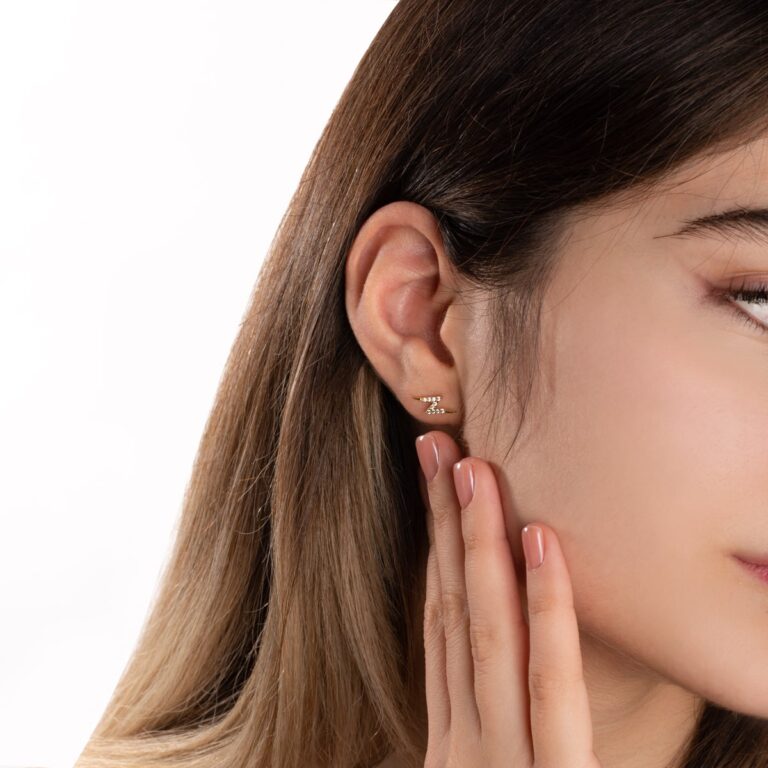 پیرسینگ طلا آذرخش - تصویر 6