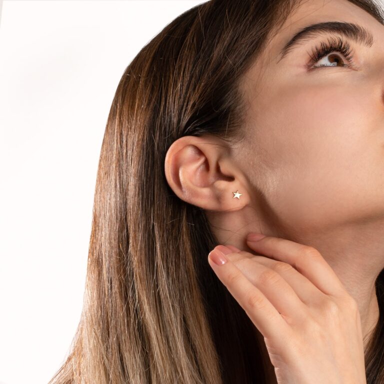 پیرسینگ طلا ستاره - تصویر 6