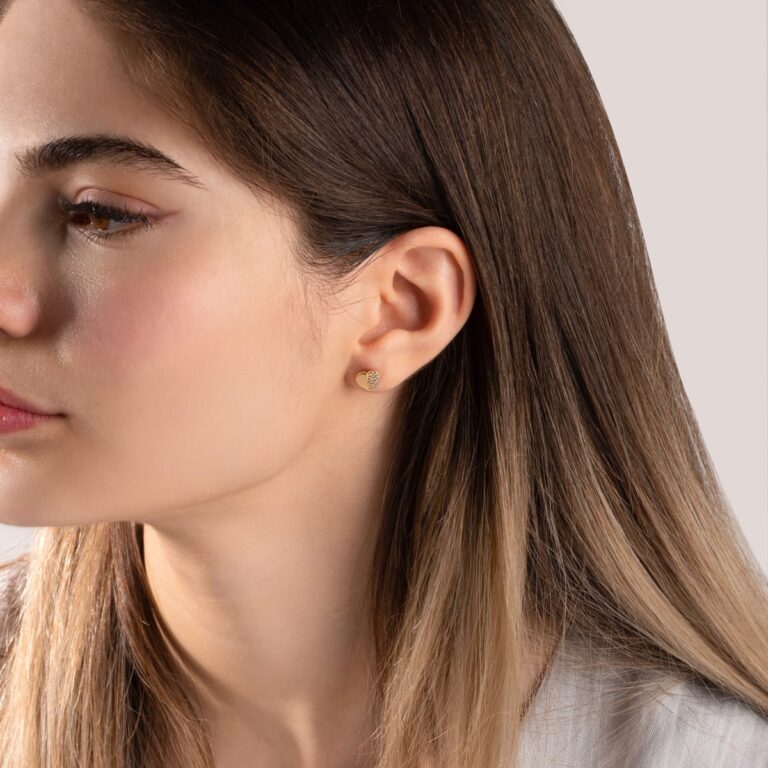 پیرسینگ طلا قلب السانا - تصویر 5