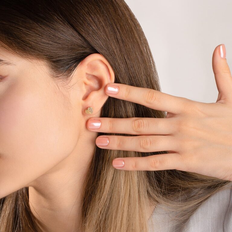 پیرسینگ طلا قلب السانا - تصویر 7