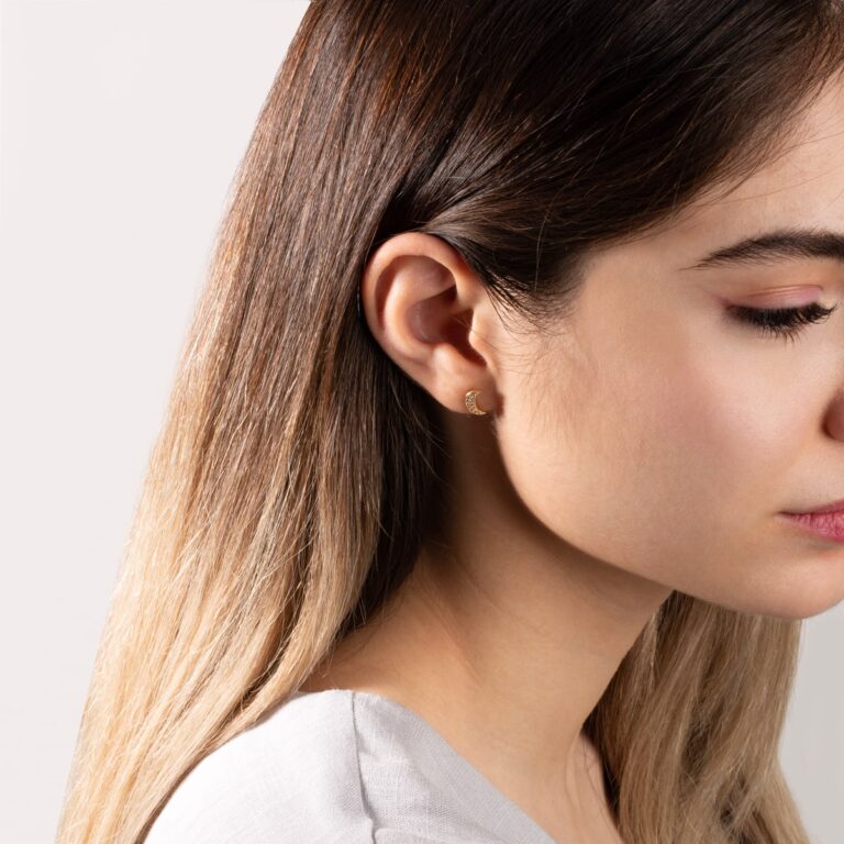 پیرسینگ طلا ماهلین - تصویر 5