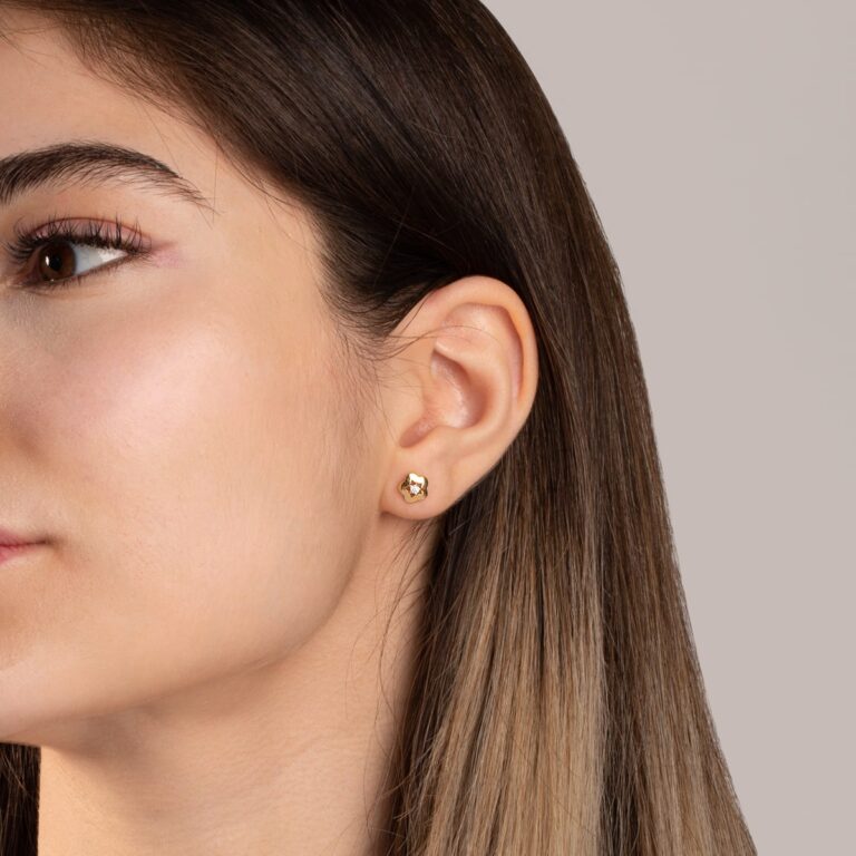 پیرسینگ طلا گل الیسوم - تصویر 6