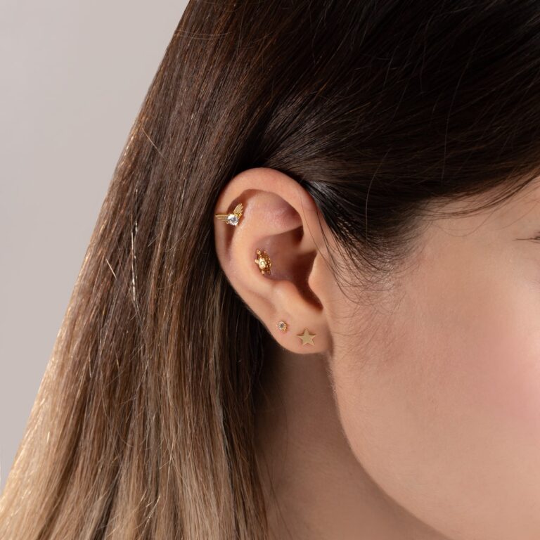 پیرسینگ طلا ستاره - تصویر 7