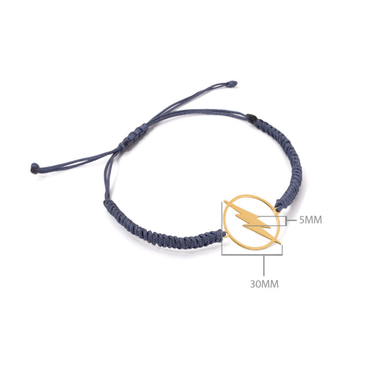 دستبند طلا بافت آذرخش - تصویر 5