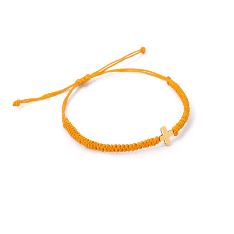 Plus woven gold bracelet g