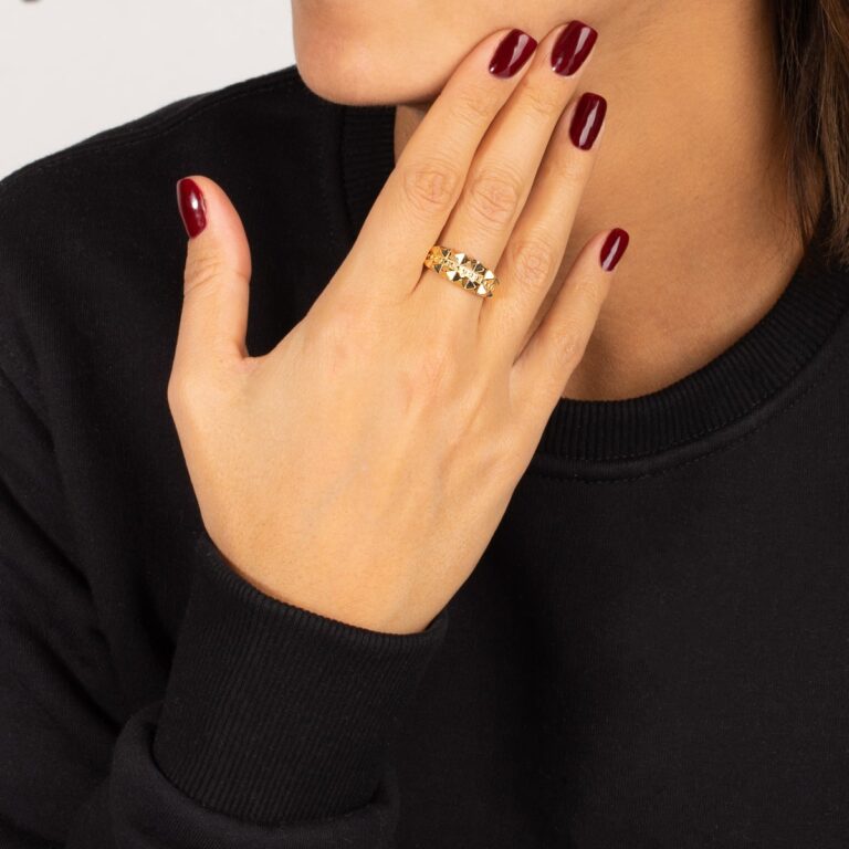 انگشتر طلا بهینا - تصویر 3